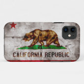  Californische vlag iPhone 5 Hoesje (Achterkant (horizontaal))
