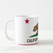 Californische vlag koffiemok (Links)