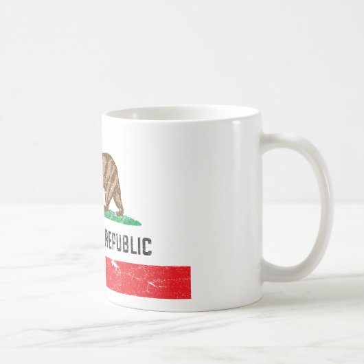  Californische vlag Koffiemok (Rechts)