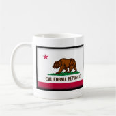 Californische vlag koffiemok (Links)