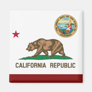 Californische vlag magneet