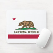 Californische vlag muismat (Met muis)