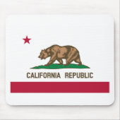 Californische vlag muismat (Voorkant)
