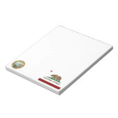 Californische vlag notitieblok (Linkerzijde)