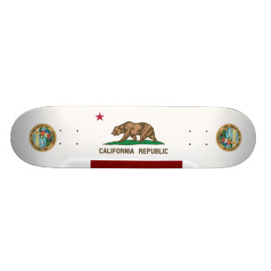 Californische vlag persoonlijk skateboard