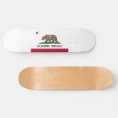 Californische vlag persoonlijk skateboard (Horizontaal)