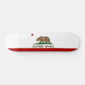 Californische vlag persoonlijk skateboard (Horizontaal)