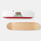 Californische vlag persoonlijk skateboard (Horizontaal)