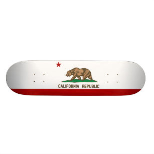 Californische vlag persoonlijk skateboard