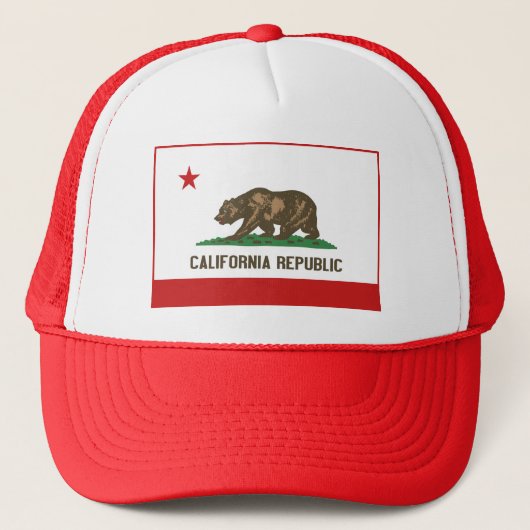 Californische vlag Pet (Voorkant)