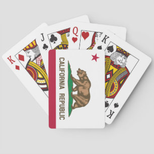 Californische Vlag Pokerkaarten