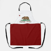 Californische vlag schort (Voorkant)