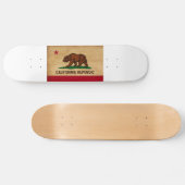 Californische vlag skateboard (Horizontaal)