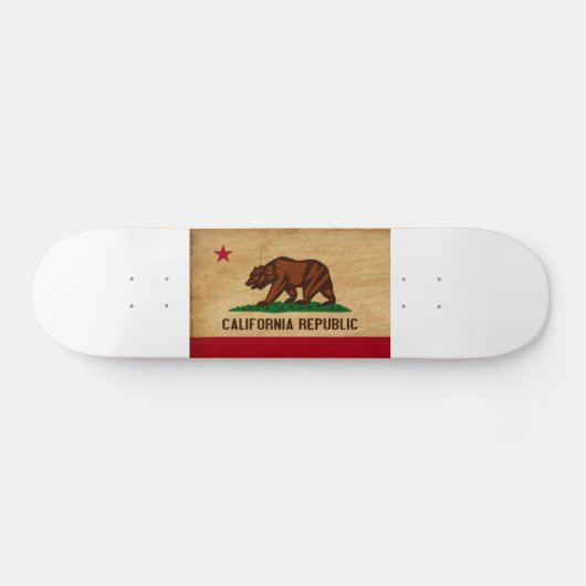 Californische vlag skateboard (Horizontaal)