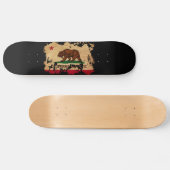 Californische vlag skateboard (Horizontaal)
