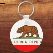 Californische vlag sleutelhanger (Voorkant)