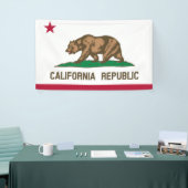 Californische vlag spandoek (Beurs)