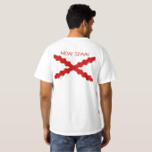 Californische vlag T-Shirt (Achterkant volledig)
