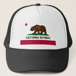 Californische vlag trucker pet