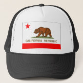 Californische vlag trucker pet (Voorkant)