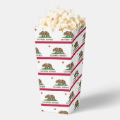 Californische vlag Verjaardagsfeestje popcorn Bedankdoosjes (Popped)