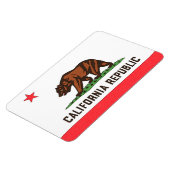 CALIFORNISCHE VLAGmagneet Magneet (Linkerzijde)