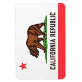 CALIFORNISCHE VLAGmagneet Magneet (Verticaal)