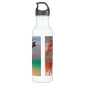 Californische waterfles (Achterkant)