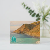 Californische weg 1 Briefkaart (Staand voorkant)