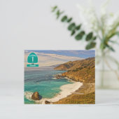 Californische weg 1 Briefkaart (Staand voorkant)
