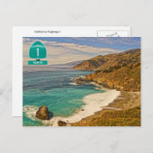 Californische weg 1 Briefkaart (Voorkant / Achterkant)