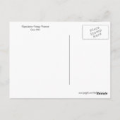  Californische winter Briefkaart (Achterkant)