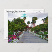 Californische woestijnwoestijn briefkaart (Voorkant / Achterkant)