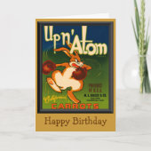  Californische wortelen en vogeldag Kaart (Voorkant)