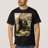 Californische Zee Lions door CE Swan T-shirt (Voorkant)