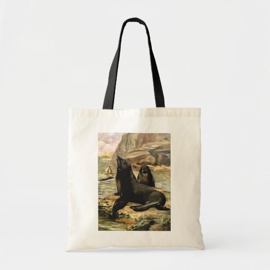 Californische Zee Lions door CE Swan Tote Bag (Voorkant)