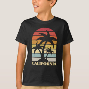 Californische Zomerreb-Vintage T-shirt