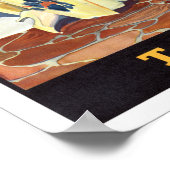 Californische zomerreis per trein Poster (Hoek)