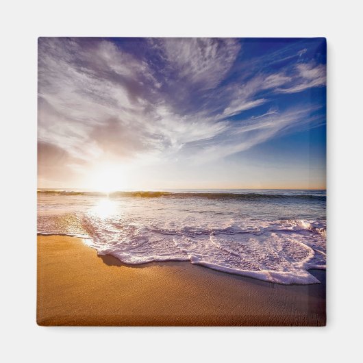 Californische zonsondergang...mooi magneet (Voorkant)