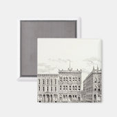 Californische zuidkant Sansome en Leidesdorff Magneet (Voorkant / Achterkant)