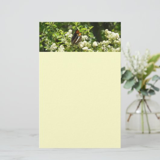 Californische zuster Butterfly in Yosemite Briefpapier (Staand voorkant)