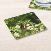 Californische zuster Butterfly in Yosemite Kartonnen Onderzetters (Schuin)