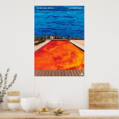 CALIFORNITIE A3-formaat uitgebreide albumcover Poster (Keuken)