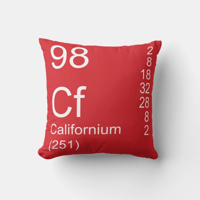 Californium Kussen (Voorkant)