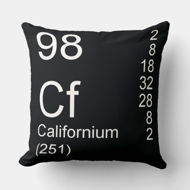 Californium Kussen (Voorkant)