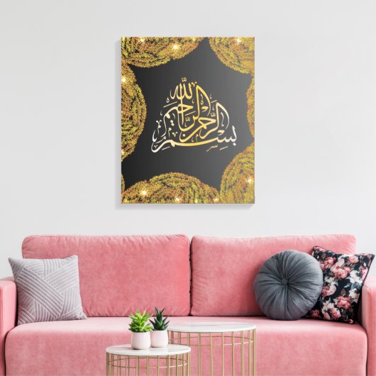 CALIGRAPHY CANVAS AFDRUK (Insitu (Woonkamer))