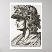 Caligula Caesar (12-41 AD), 1596 (graving) Poster (Voorkant)