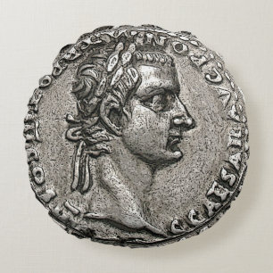 Caligula Romeinse keizer 🏛️ Gaius Caesar Oude mun Rond Kussen