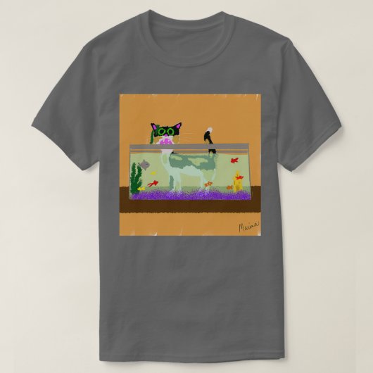 CaliLoco doet een kleine vangst T-shirt (Design voorkant)