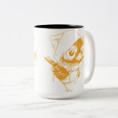 Calimero Cartoon Character Coffee Mug Tweekleurige Koffiemok (Voorkant rechts)